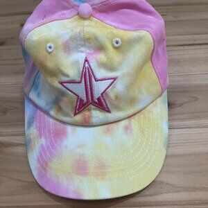Pink And Blue Tie Dye Jeffery Star Hat